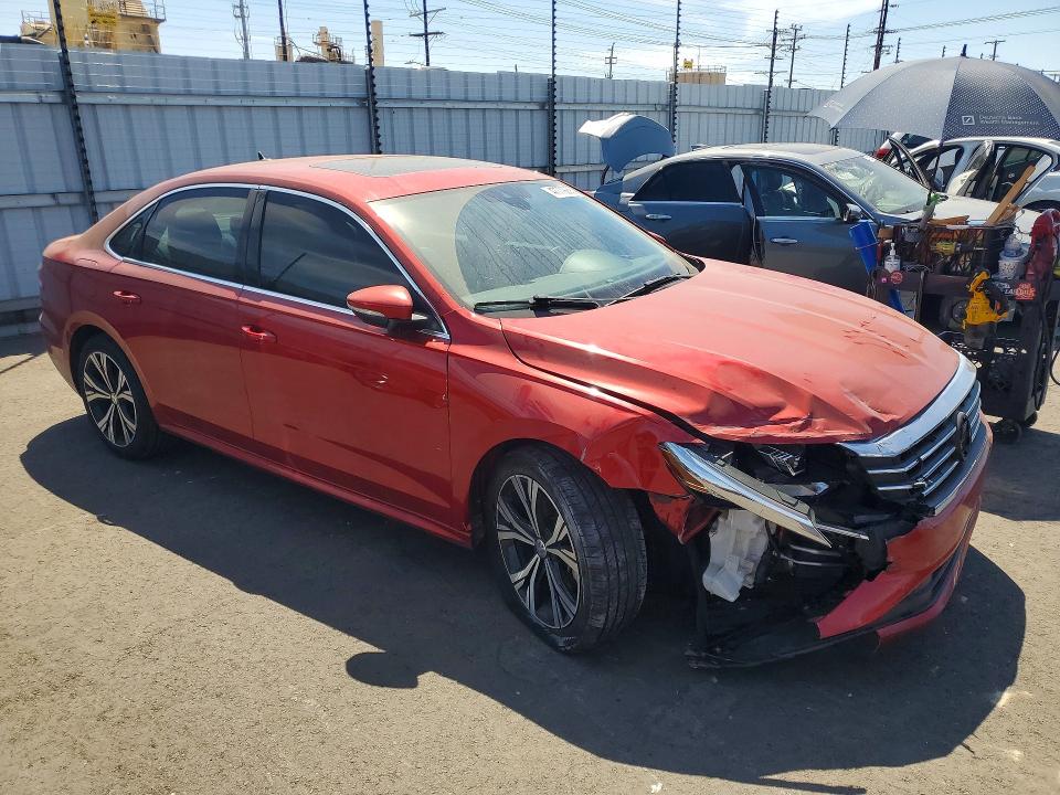 47779266 :رقم المزاد ، 1VWSA7A39MC018764 vin ، 2021 Volkswagen Passat مزاد بيع