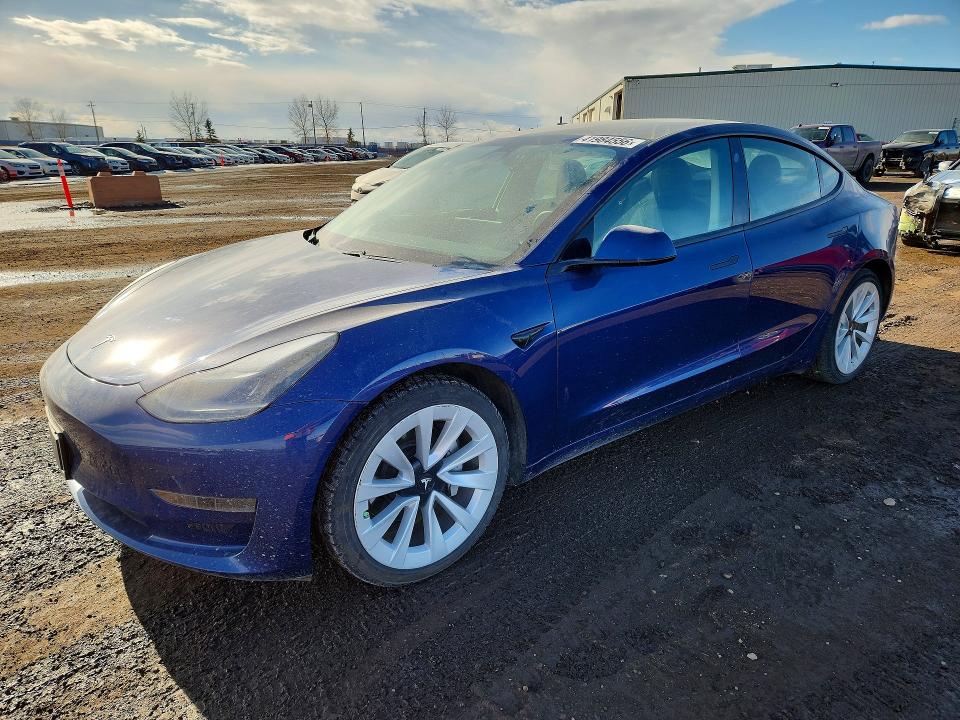 41984556 :رقم المزاد ، 5YJ3E1EA0MF870215 vin ، 2021 Tesla Model 3 مزاد بيع