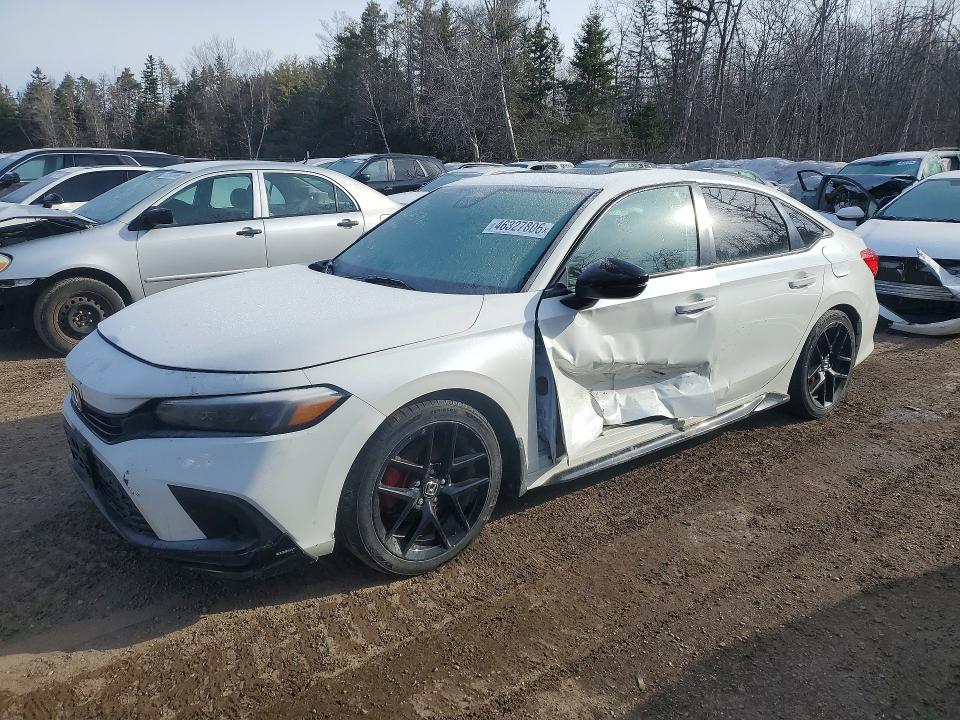 2022 Honda Civic Sport 4dr მანქანა იყიდება აუქციონზე, vin: 2HGFE2F54NH128692, აუქციონის ნომერი: 46327806