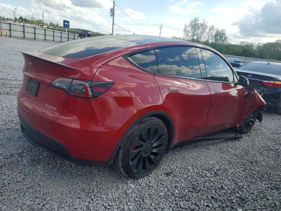 2022 Tesla Model Y მანქანა იყიდება აუქციონზე, vin: 7SAYGDEF8NF379232, აუქციონის ნომერი: 47879776
