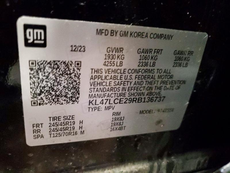 Продаж на аукціоні авто 2024 Buick Envista, vin: KL47LCE29RB136737, номер лоту: 45492136
