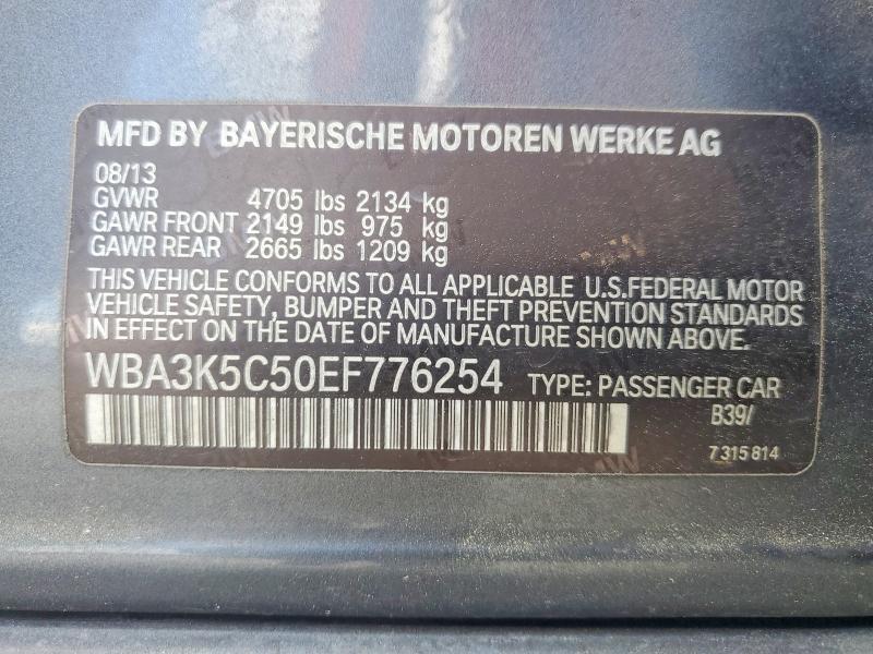 Продаж на аукціоні авто 2014 Bmw 328, vin: WBA3K5C50EF776254, номер лоту: 46912026