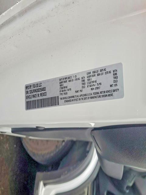 Aukcja sprzedaży 2025 Ram Promaster 1500, vin: 3C6LRVNG8SE554653, numer aukcji: 74899775
