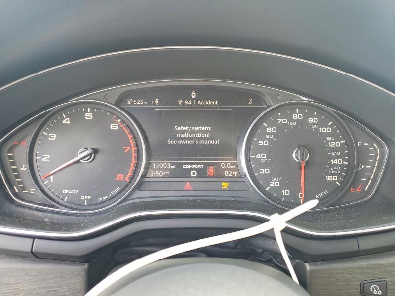 2019 Audi A4 მანქანა იყიდება აუქციონზე, vin: WAUGMAF45KN013347, აუქციონის ნომერი: 46579586
