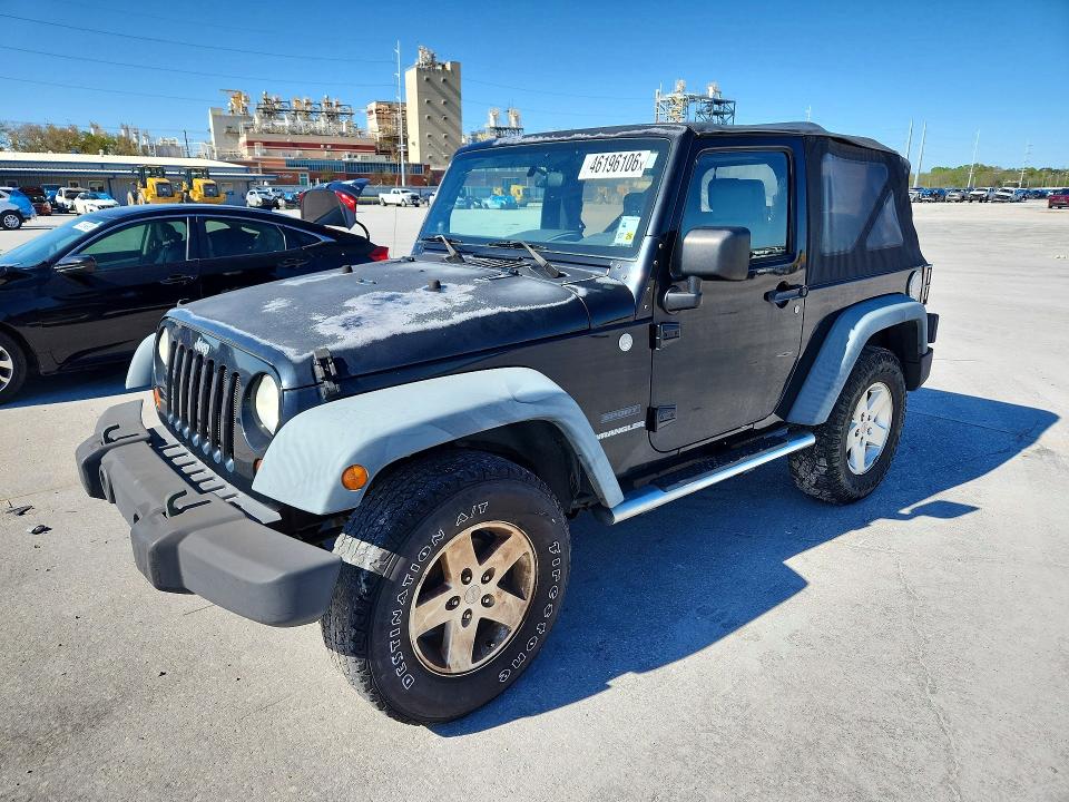 2010 Jeep Wrangler მანქანა იყიდება აუქციონზე, vin: 1J4AA2D10AL208776, აუქციონის ნომერი: 46196106