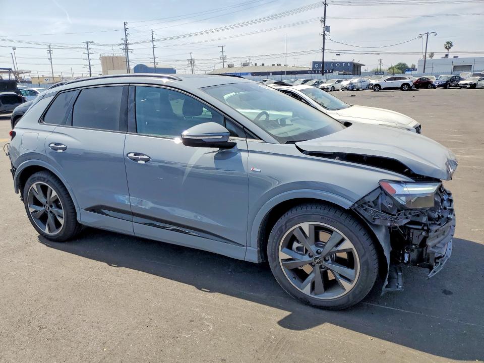 48057686 :رقم المزاد ، WA1KUBFZ7RP061486 vin ، 2024 Audi Q4 E-tron مزاد بيع