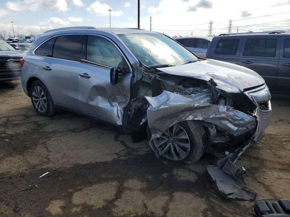 2015 Acura Mdx მანქანა იყიდება აუქციონზე, vin: 5FRYD4H48FB022875, აუქციონის ნომერი: 47075616