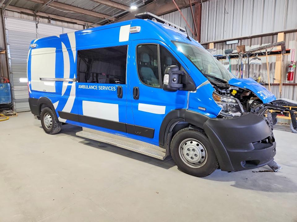 47002206 :رقم المزاد ، 3C6LRVDG7NE113697 vin ، 2022 Ram Promaster 2500 مزاد بيع