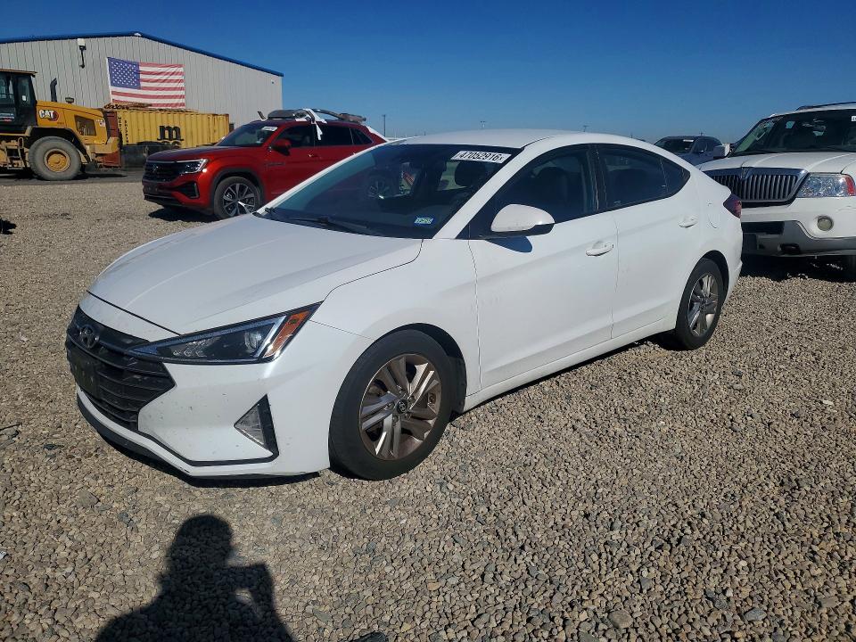 47052916 :رقم المزاد ، 5NPD84LFXKH480300 vin ، 2019 Hyundai Elantra مزاد بيع