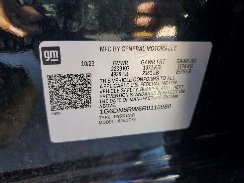 Продажа на аукционе авто 2024 Cadillac Ct5, vin: 1G6DN5RW6R0110980, номер лота: 45576716