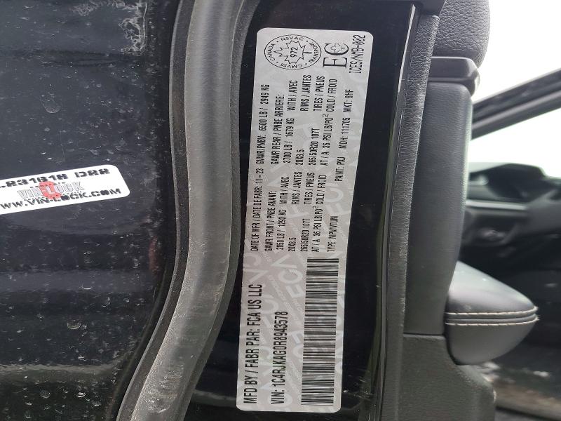 Продаж на аукціоні авто 2024 Jeep Grand Cherokee, vin: 1C4RJKAG0R8943578, номер лоту: 41703166