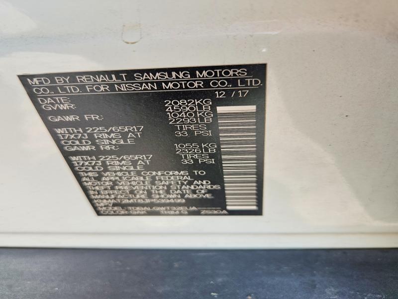 2018 Nissan Rogue მანქანა იყიდება აუქციონზე, vin: KNMAT2MT8JP539499, აუქციონის ნომერი: 48196646