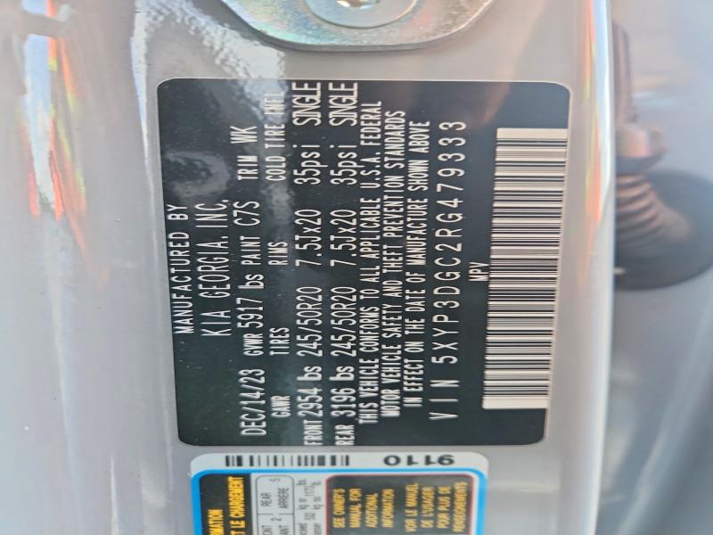 Продаж на аукціоні авто 2024 Kia Telluride, vin: 5XYP3DGC2RG479333, номер лоту: 47398516