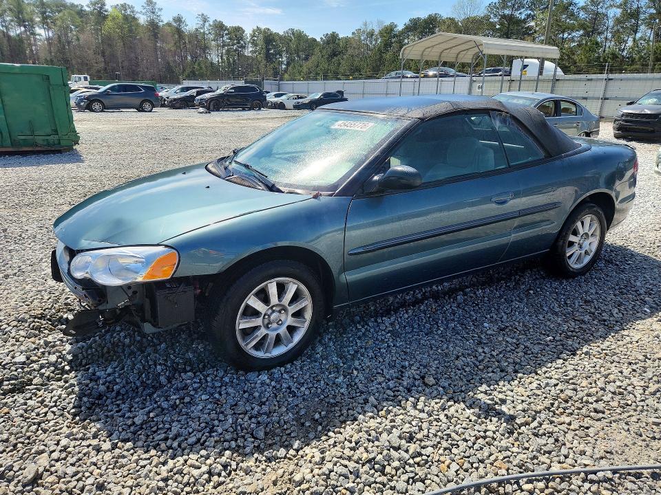 2006 Chrysler Sebring მანქანა იყიდება აუქციონზე, vin: 1C3EL75R76N135375, აუქციონის ნომერი: 45455776