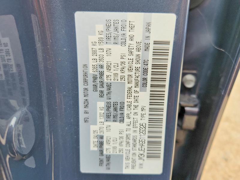 Продажа на аукционе авто 2025 Mazda Cx-70, vin: JM3KJEHA9S1129326, номер лота: 48256396