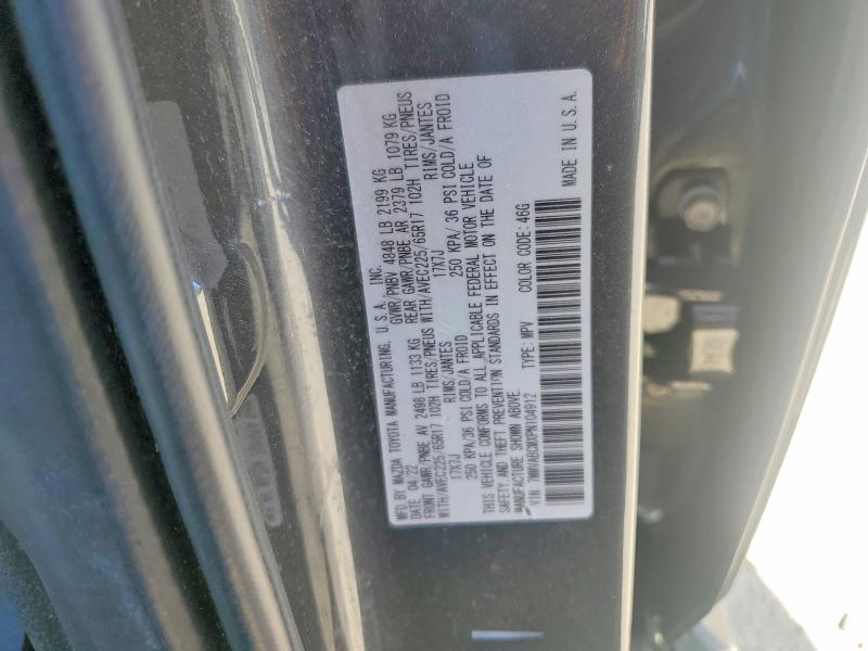 47239816 :رقم المزاد ، 7MMVABCMXPN104912 vin ، 2023 Mazda Cx-50 مزاد بيع