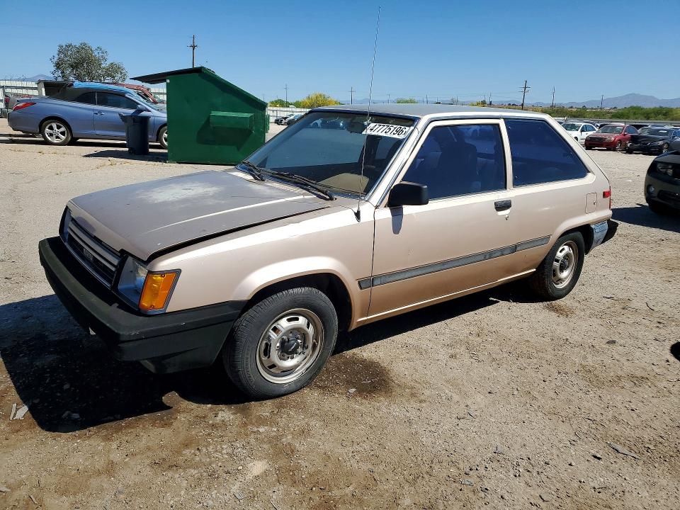 Aukcja sprzedaży 1983 Toyota Tercel, vin: JT2AL32G6D0038449, numer aukcji: 47775196