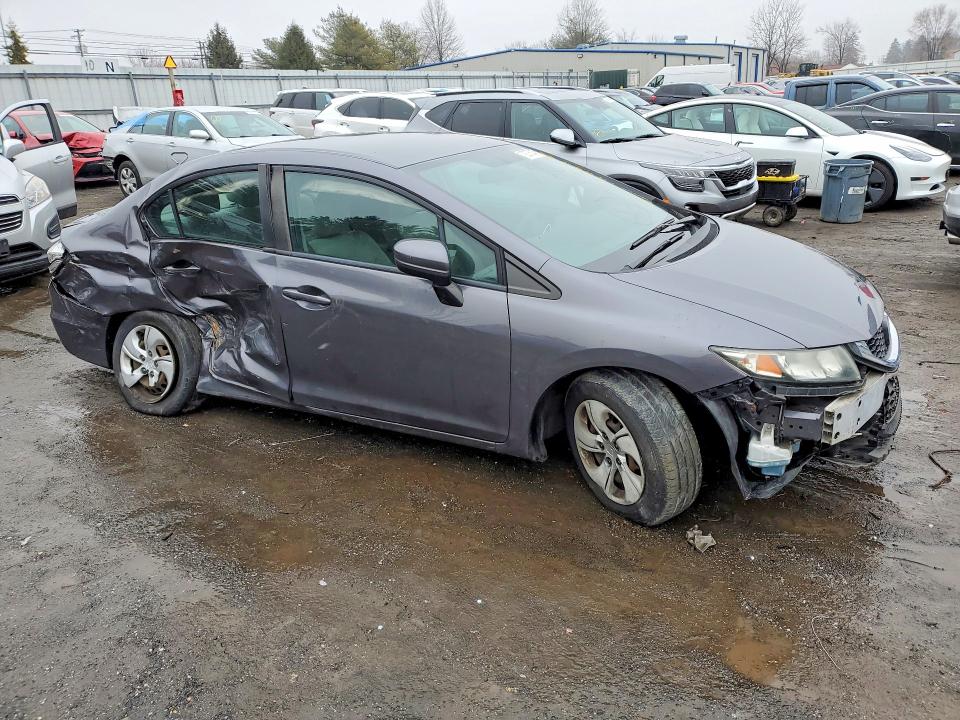 2014 Honda Civic მანქანა იყიდება აუქციონზე, vin: 19XFB2F51EE254740, აუქციონის ნომერი: 79278045