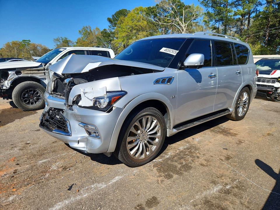 Продажа на аукционе авто 2017 Infiniti Qx80, vin: JN8AZ2NF0H9646654, номер лота: 46592926