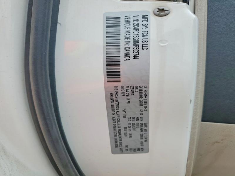 45536756 :رقم المزاد ، 2C4RC1BG0MR502744 vin ، 2021 Chrysler Pacifica مزاد بيع
