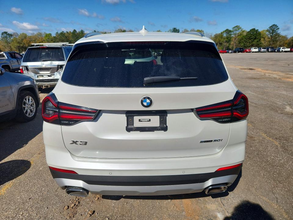 2022 Bmw X3 მანქანა იყიდება აუქციონზე, vin: WBX47DP05NN150743, აუქციონის ნომერი: 46947186