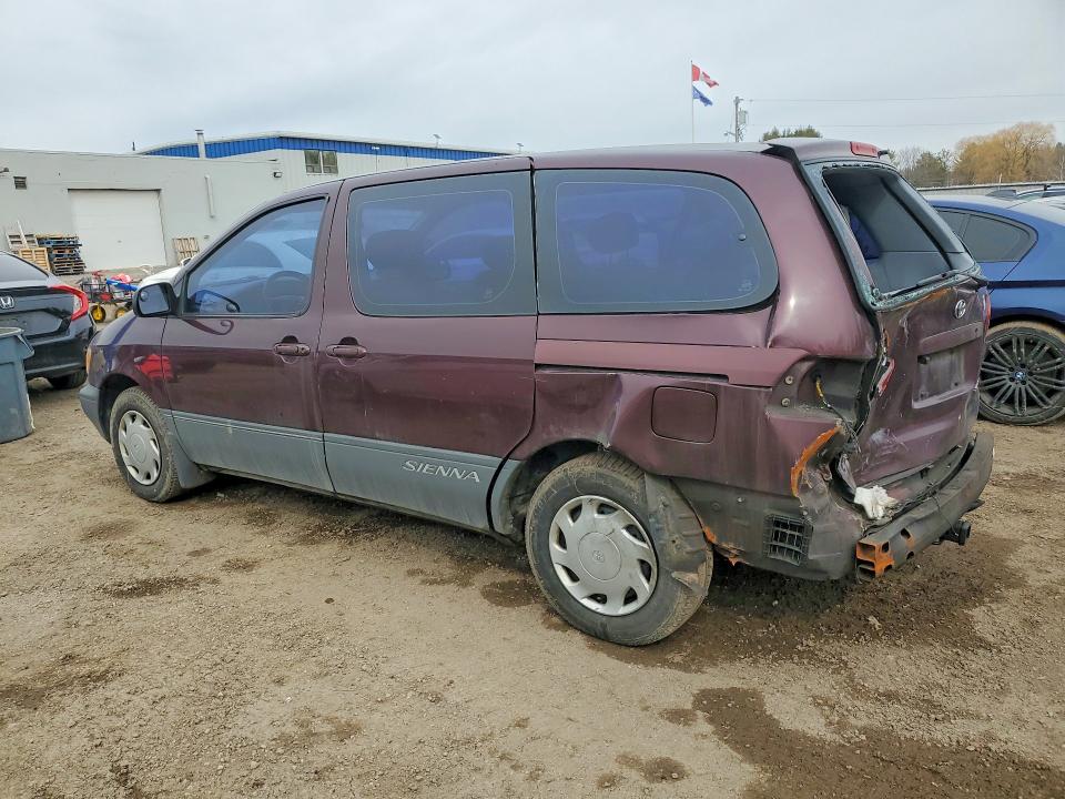 46459846 :رقم المزاد ، 4T3ZF19C6YU236443 vin ، 2000 Toyota Sienna مزاد بيع