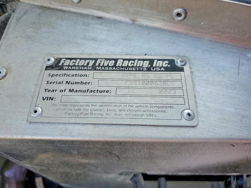 76453815 :رقم المزاد ، F5R1000520DC vin ، 1967 Ford Shelby مزاد بيع