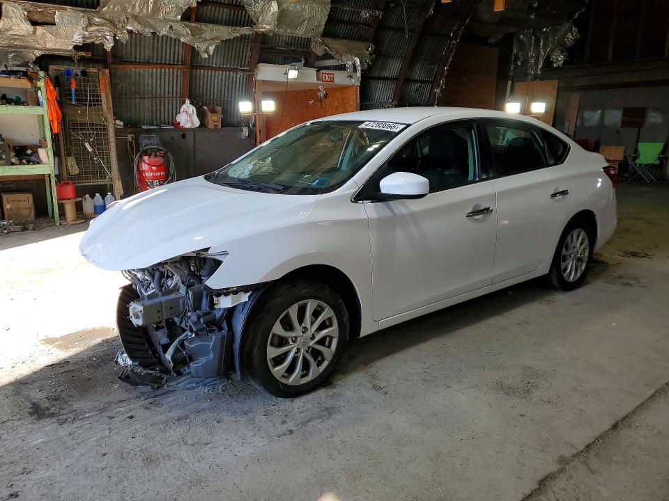 47283066 :رقم المزاد ، 3N1AB7AP3KY402366 vin ، 2019 Nissan Sentra مزاد بيع