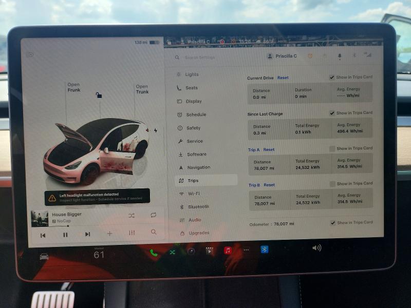 Продажа на аукционе авто 2022 Tesla Model Y, vin: 7SAYGDEF2NF502457, номер лота: 47409076