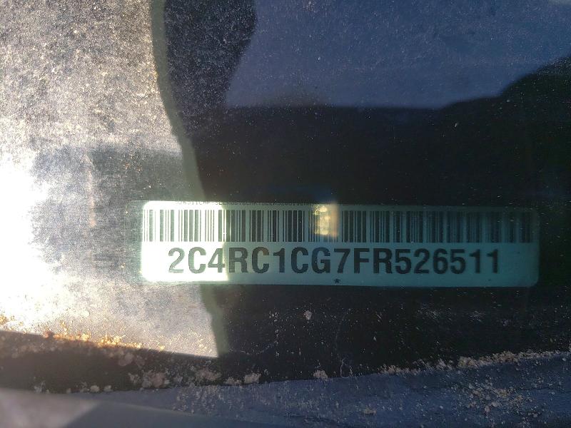 2015 Chrysler Town & Country მანქანა იყიდება აუქციონზე, vin: 2C4RC1CG7FR526511, აუქციონის ნომერი: 46823546