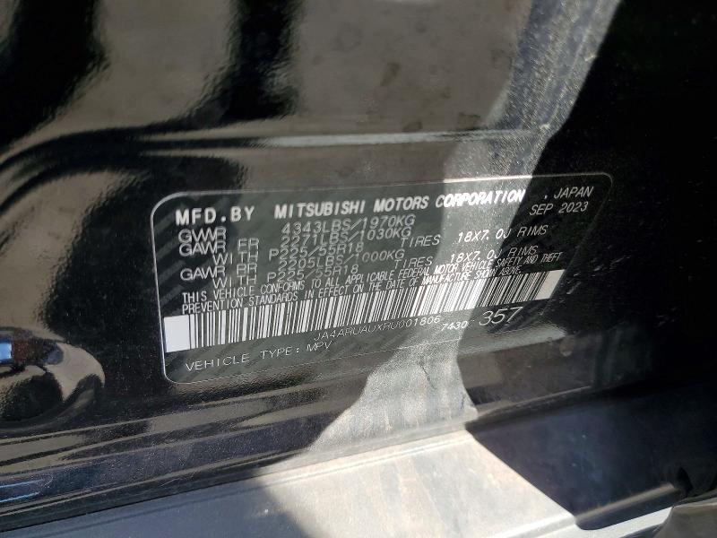 Продажа на аукционе авто 2024 Mitsubishi Outlander Sport, vin: JA4ARUAUXRU001806, номер лота: 79878895