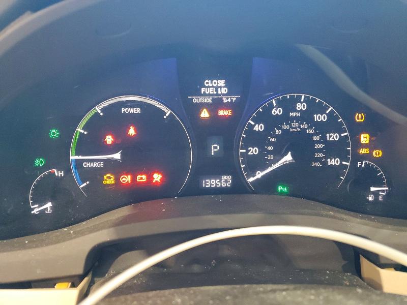 45748416 :رقم المزاد ، JTJZB1BA0A2400303 vin ، 2010 Lexus Rx 450h مزاد بيع