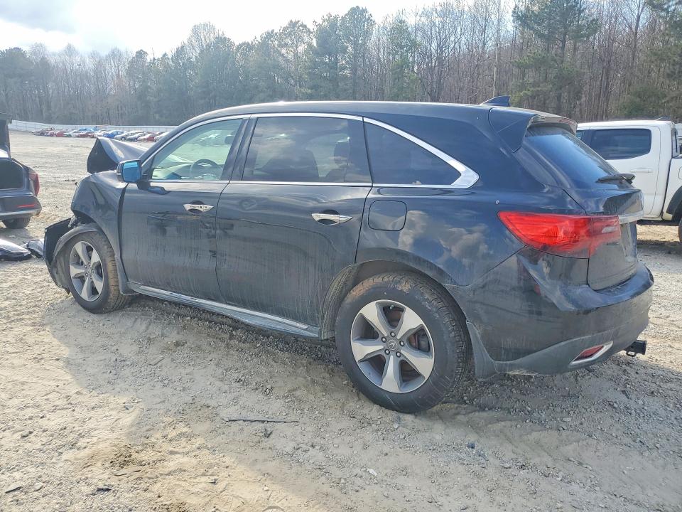 41640206 :رقم المزاد ، 5FRYD4H20EB005596 vin ، 2014 Acura Mdx مزاد بيع