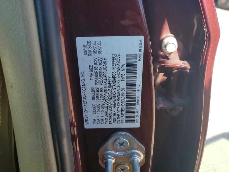 Продаж на аукціоні авто 2016 Acura Rdx, vin: 5J8TB3H35GL019130, номер лоту: 46368196