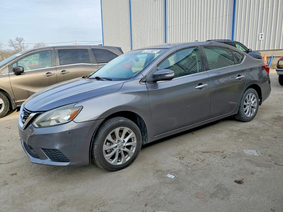 46864146 :رقم المزاد ، 3N1AB7AP8KL607310 vin ، 2019 Nissan Sentra مزاد بيع