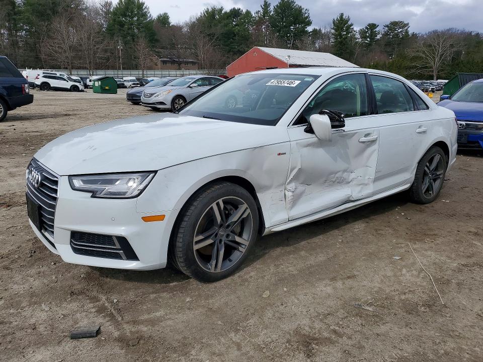 47955746 :رقم المزاد ، WAUENAF45JA106735 vin ، 2018 Audi A4 مزاد بيع