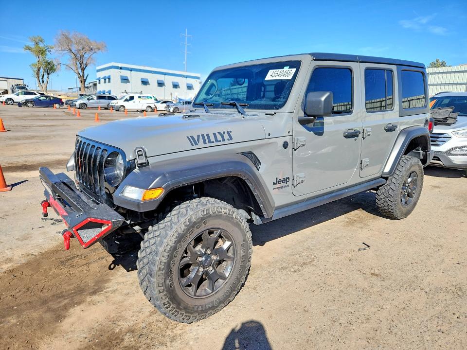 Aukcja sprzedaży 2020 Jeep Wrangler Unlimited, vin: 1C4HJXDG5LW169013, numer aukcji: 45540466