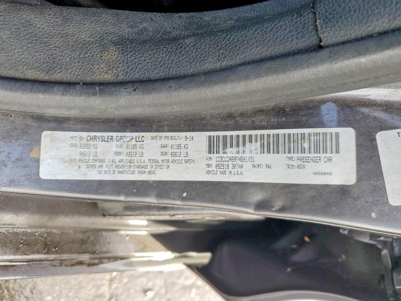 Aukcja sprzedaży 2015 Chrysler 200, vin: 1C3CCCAB8FN591491, numer aukcji: 46682246