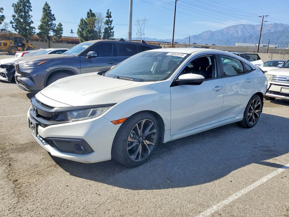 78552575 :رقم المزاد ، 2HGFC2F8XKH586961 vin ، 2019 Honda Civic مزاد بيع