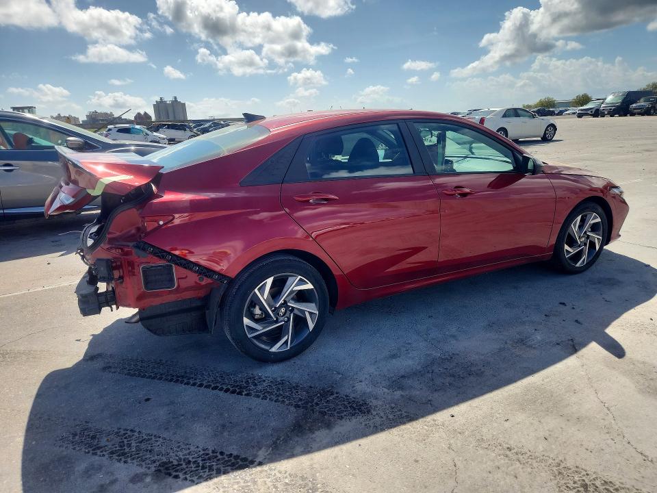 41663836 :رقم المزاد ، KMHLM4DG1SU897028 vin ، 2025 Hyundai Elantra مزاد بيع