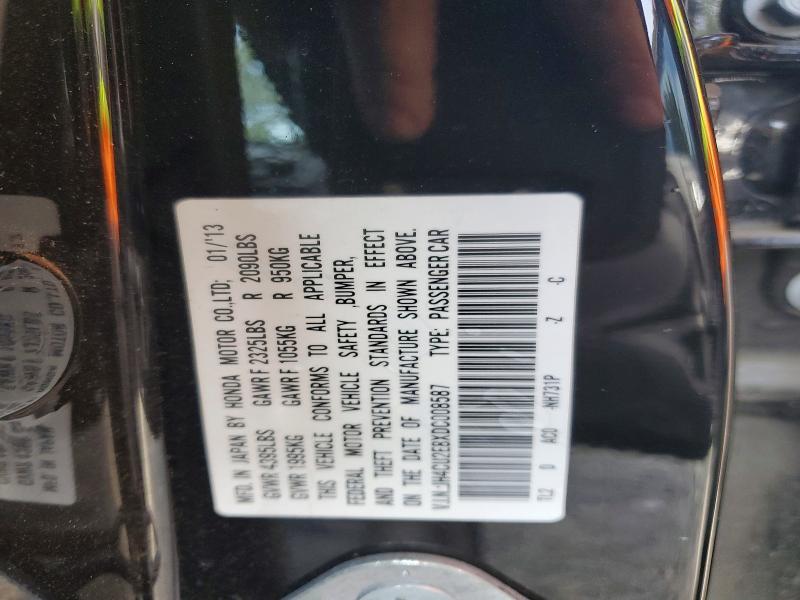Продаж на аукціоні авто 2013 Acura Tsx, vin: JH4CU2E8XDC008587, номер лоту: 48135756