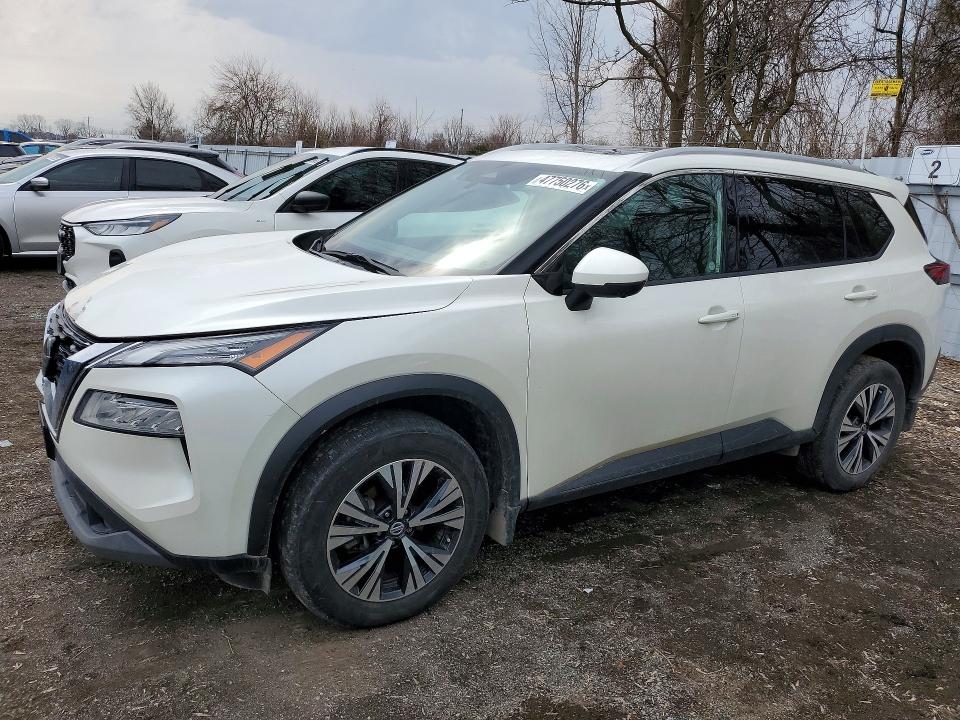 2021 Nissan Rogue მანქანა იყიდება აუქციონზე, vin: 5N1AT3BB6MC716445, აუქციონის ნომერი: 47750276