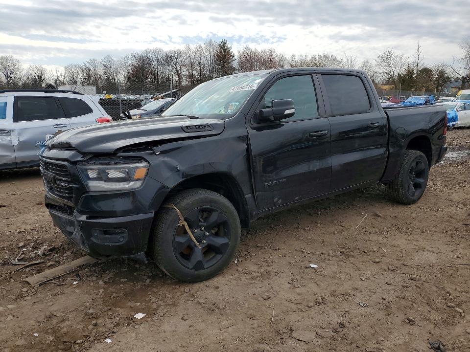 2019 Ram 1500 მანქანა იყიდება აუქციონზე, vin: 1C6SRFFTXKN510792, აუქციონის ნომერი: 47866316