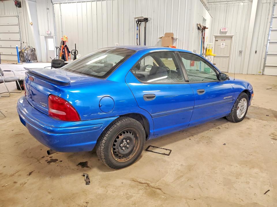 1999 Dodge Neon მანქანა იყიდება აუქციონზე, vin: 1B3ES47Y0XD169023, აუქციონის ნომერი: 42020806
