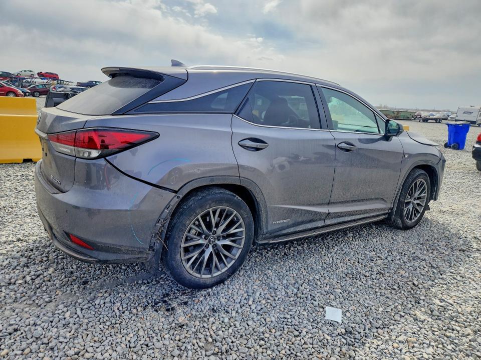 47405186 :رقم المزاد ، 2T2YGMDA8NC082934 vin ، 2022 Lexus Rx 450h مزاد بيع