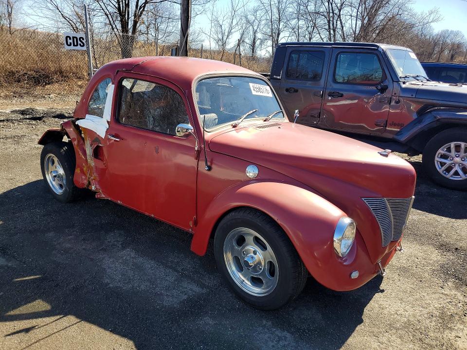 45585776 :رقم المزاد ، 119883104 vin ، 1969 Volkswagen Beetle مزاد بيع