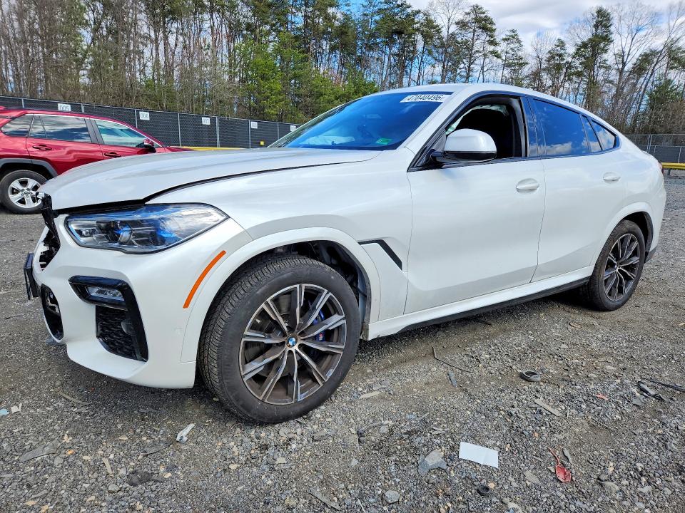 Продаж на аукціоні авто 2020 Bmw X6, vin: 5UXCY8C07L9B64492, номер лоту: 47040496