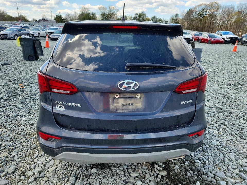 2018 Hyundai Santa Fe Sport მანქანა იყიდება აუქციონზე, vin: 5XYZT3LB9JG571656, აუქციონის ნომერი: 47191696