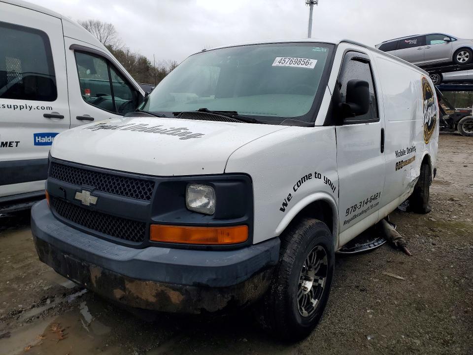 2006 Chevrolet Express G1500 მანქანა იყიდება აუქციონზე, vin: 1GCFG15X661260892, აუქციონის ნომერი: 45769856