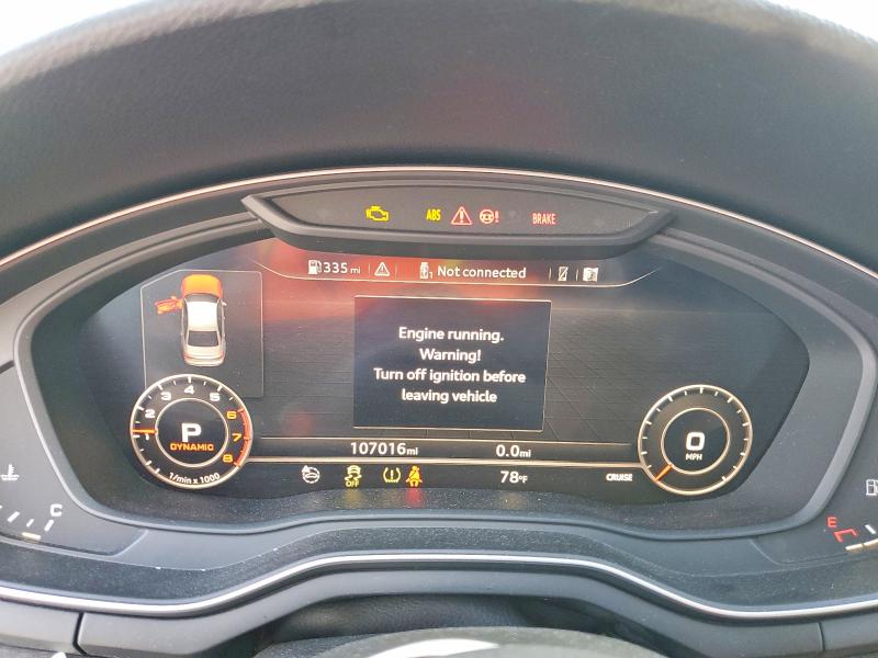 47399846 :رقم المزاد ، WAUKMAF41HN043982 vin ، 2017 Audi A4 مزاد بيع
